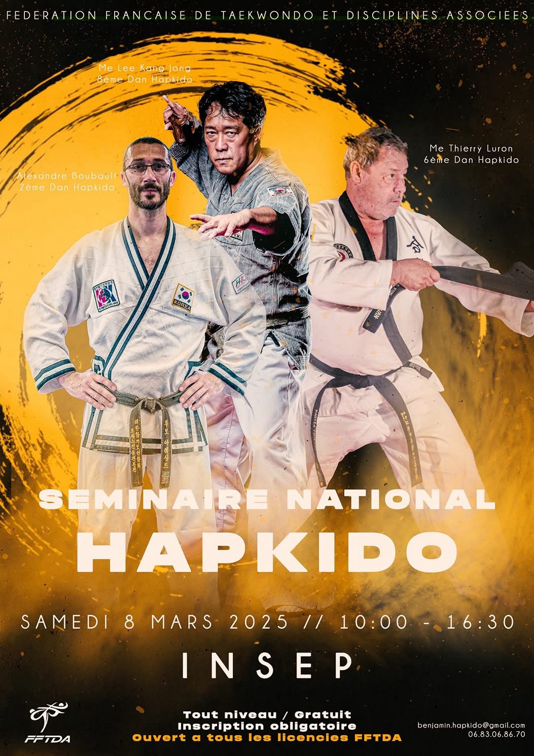 Séminaire national Hapkido Insep 8 mars 025