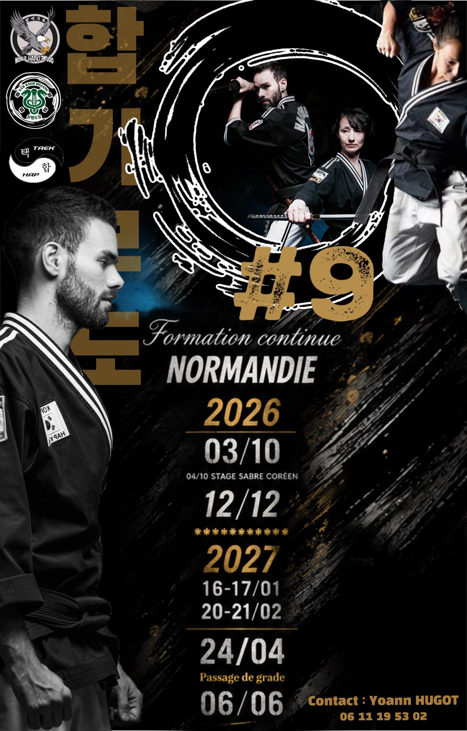Cursus Hapkimudo 2026-2027 Normandie